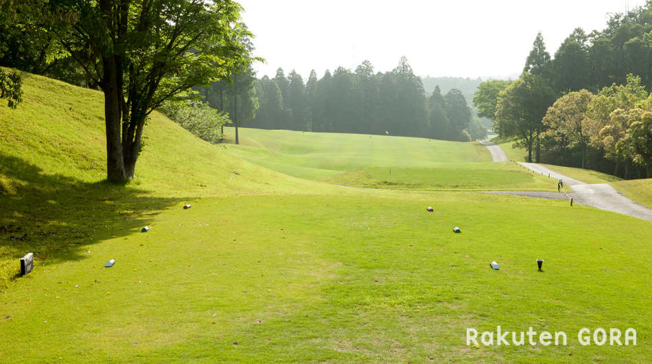 アクアラインゴルフクラブのコース風景