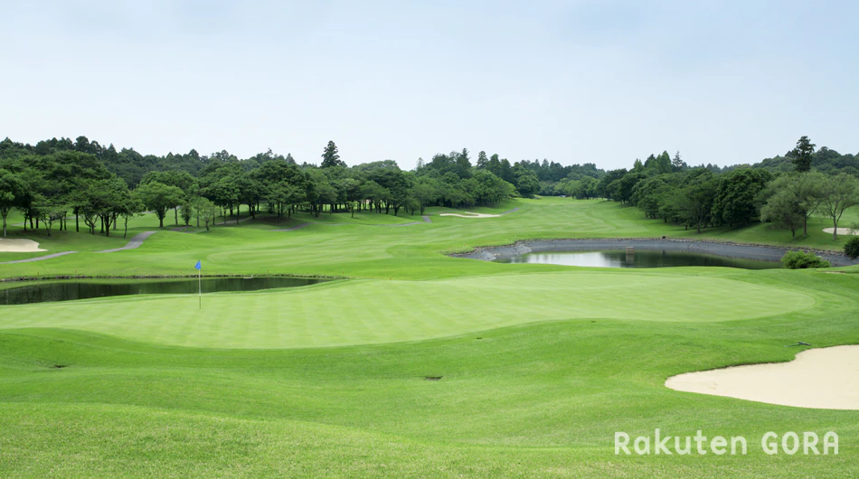 グレンオークスカントリークラブのコース風景