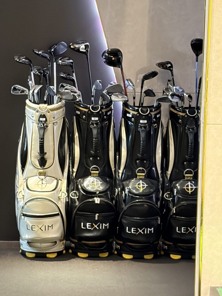 GOLFZONのシミュレーターGDR本体とボールディスペンサー
