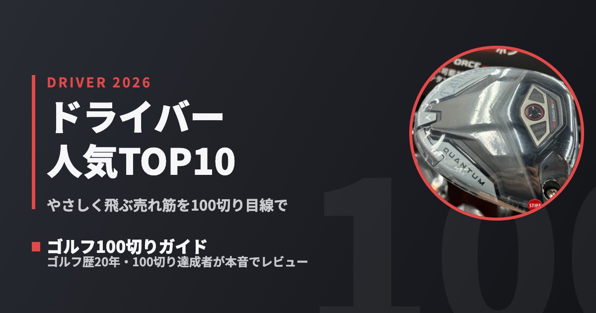 ドライバー人気ランキングTOP10